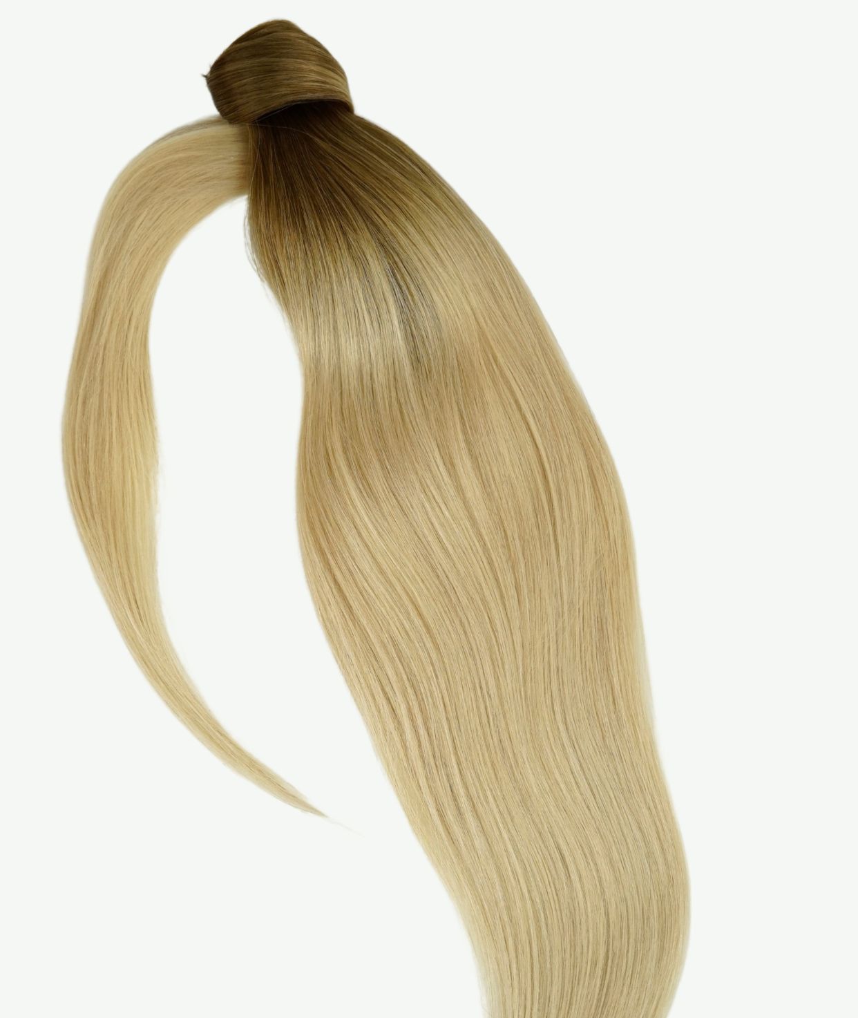 #Beach Blonde Ombre Ponytail Extensions