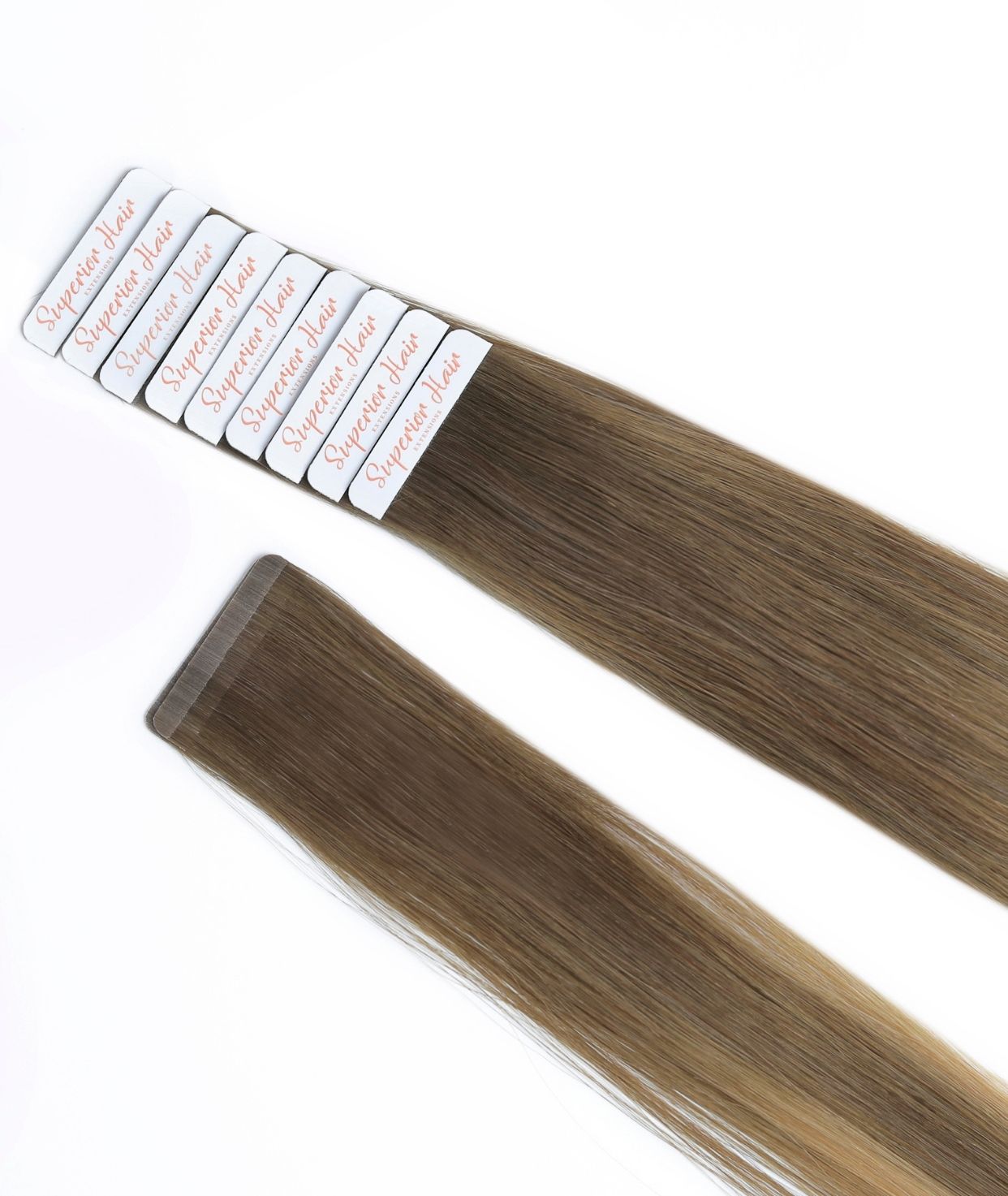 #Bronde Balayage Seamless Tape In Hair Extensions