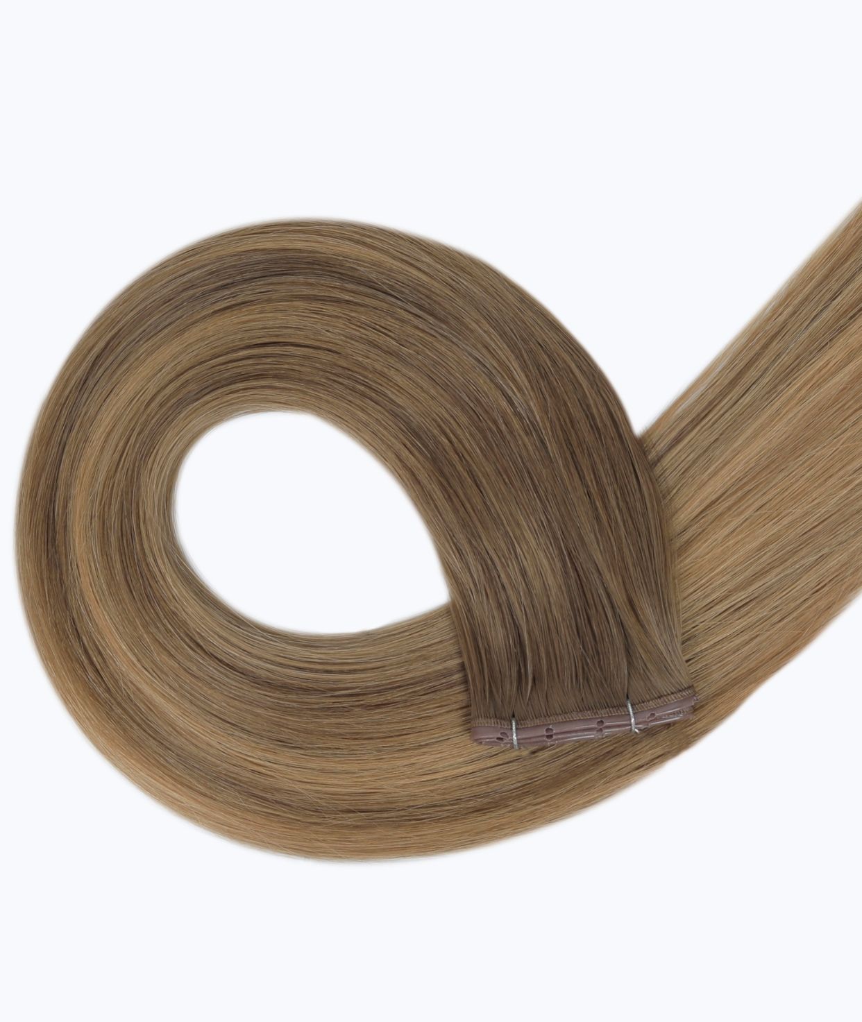 #Bronde Balayage Butterfly Genius Weft Extensions