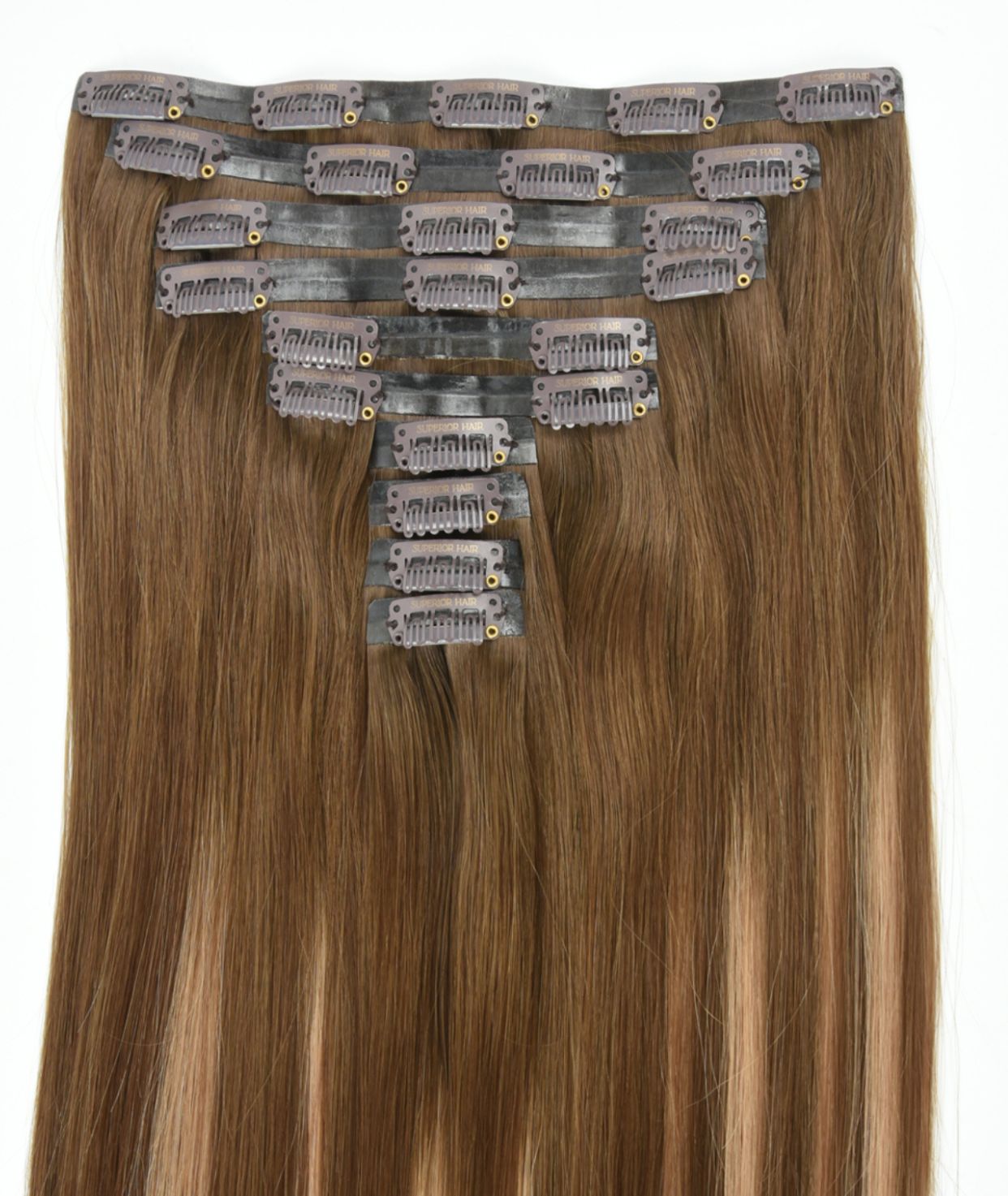 #Bronde Balayage Seamless Clip In Hair Extensions
