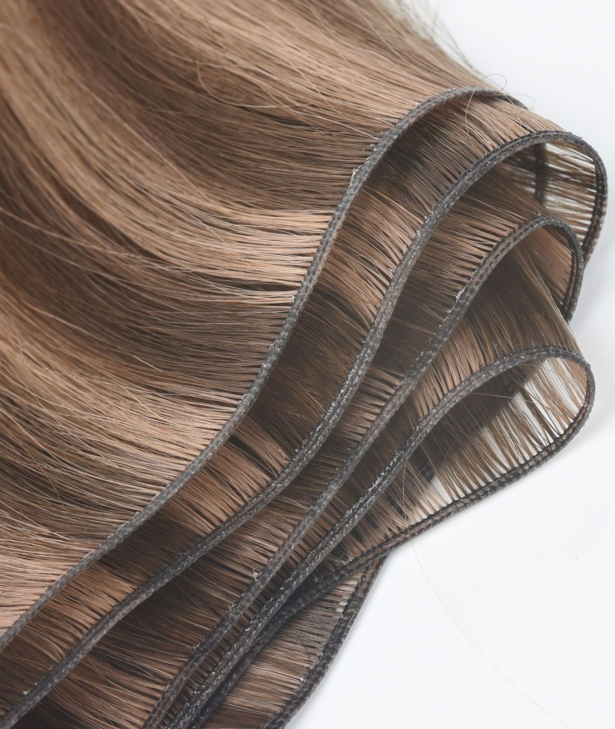 #Chestnut Brown Highlights Genius Weft Extensions