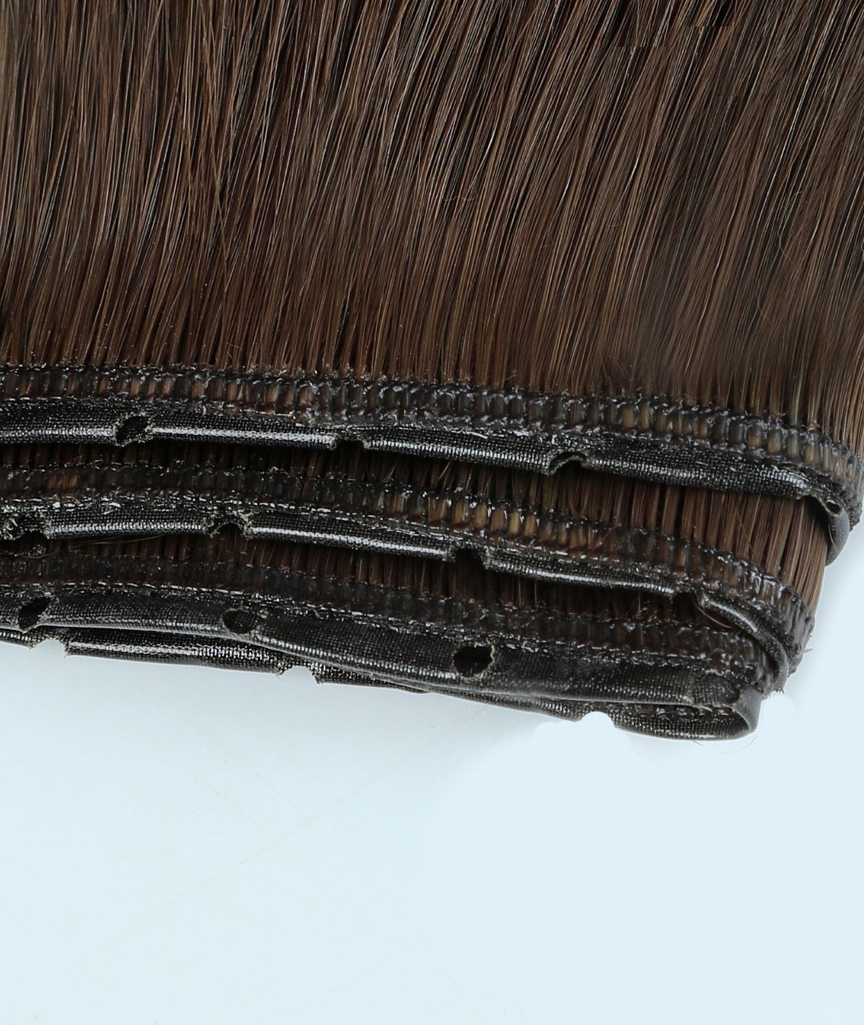 #Chocolate Brown Balayage Butterfly Genius Weft Extensions