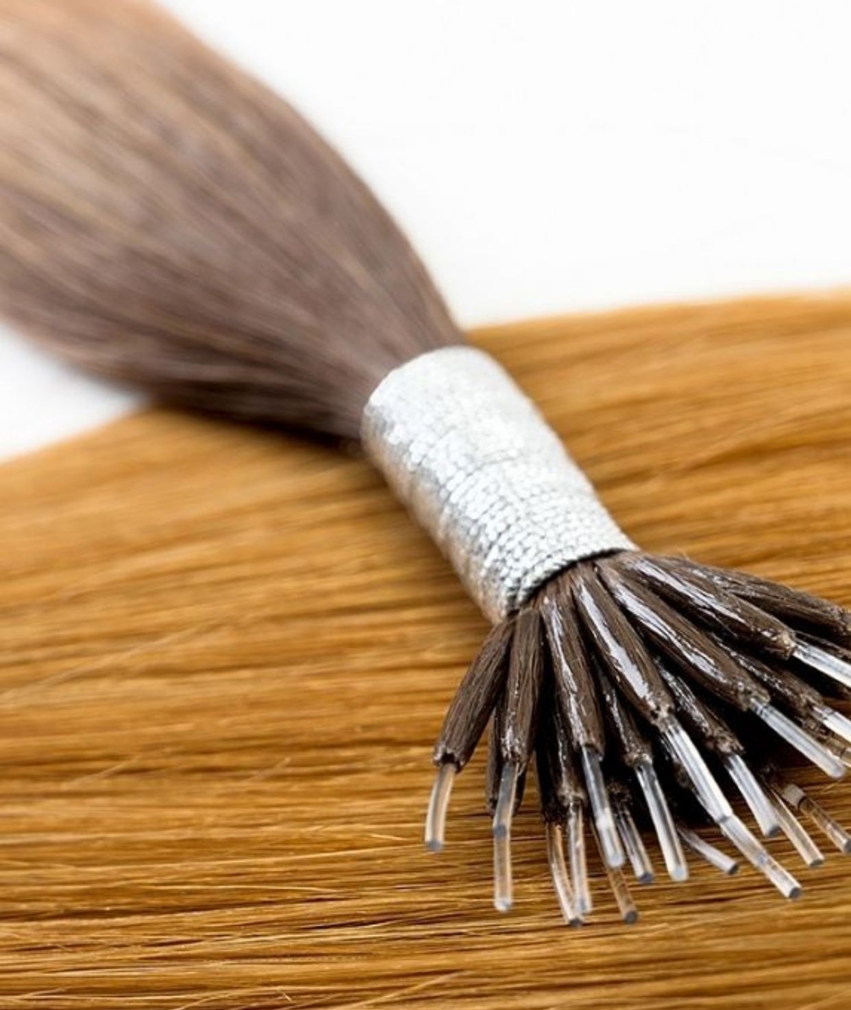 #Ginger Snap Nano Tip Hair Extensions