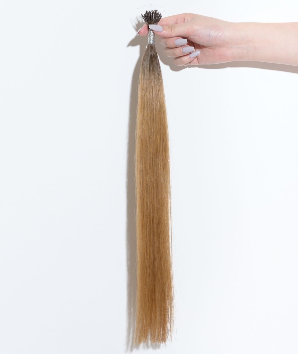 #Ginger Snap Nano Tip Hair Extensions