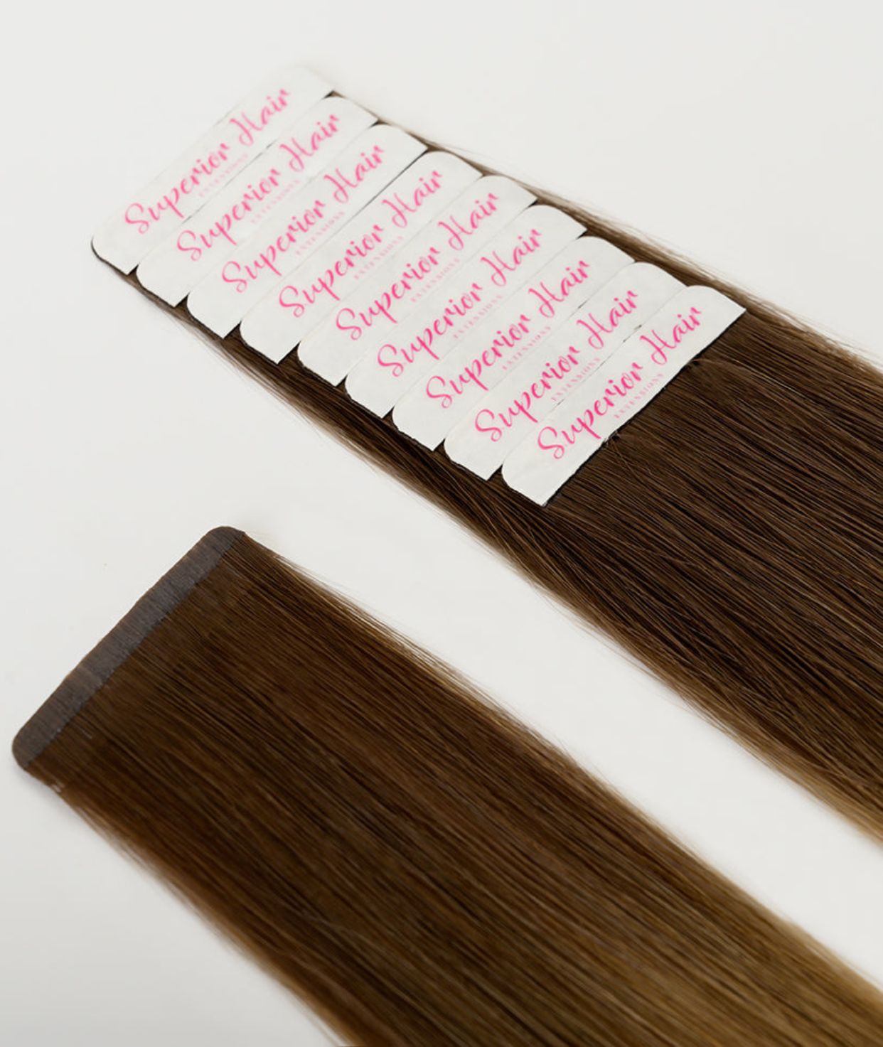 #Ginger Snap Seamless Tape In Extensions