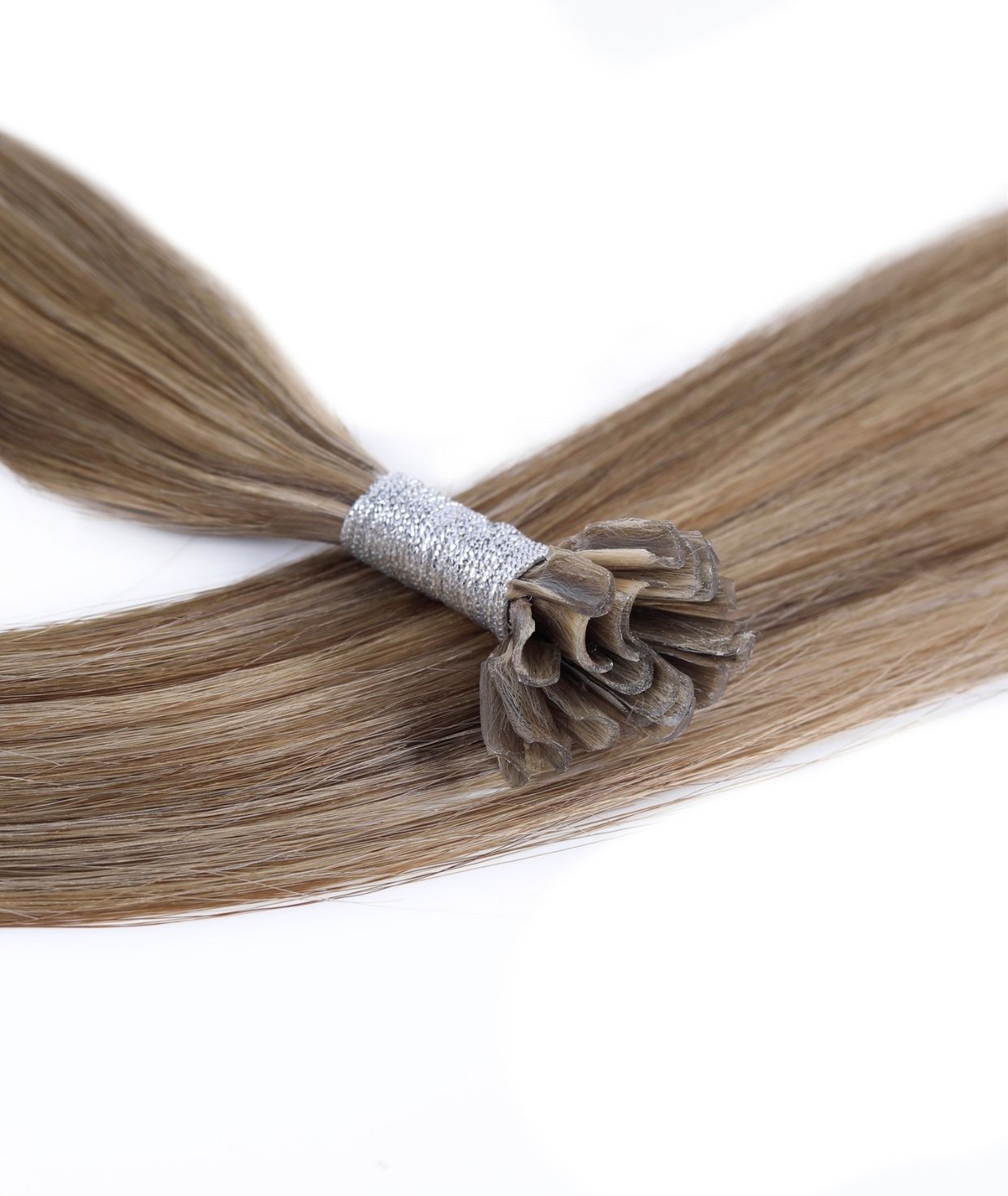 #Hazelnut Twist Pre Bonded U Tip Hair Extensions