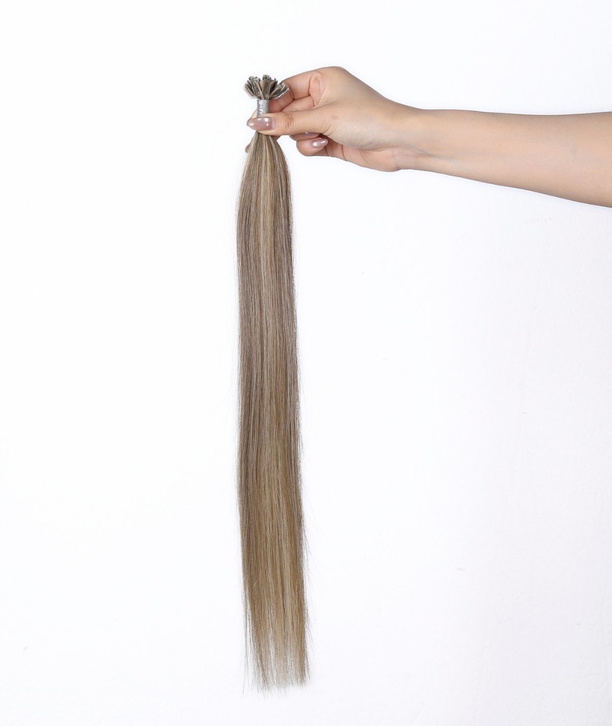 #Hazelnut Twist Pre Bonded U Tip Hair Extensions