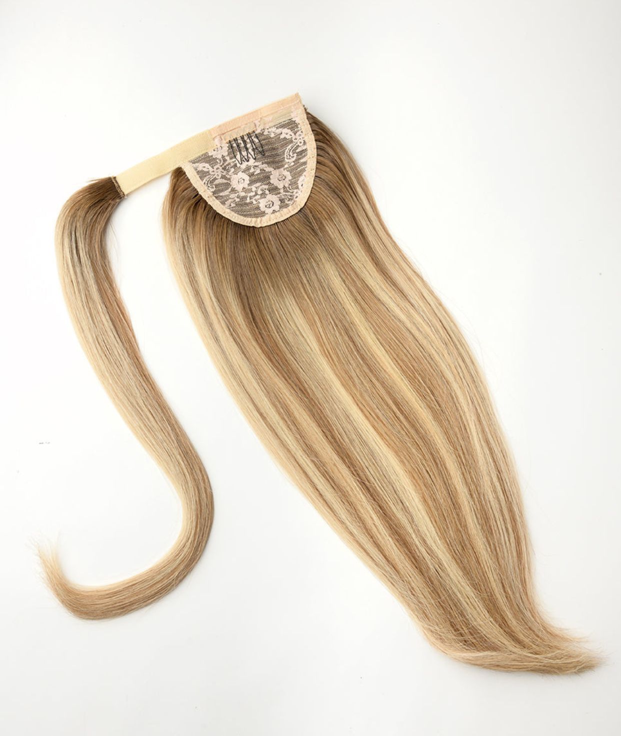 #Iced Coffee Balayage Ponytail Extensions