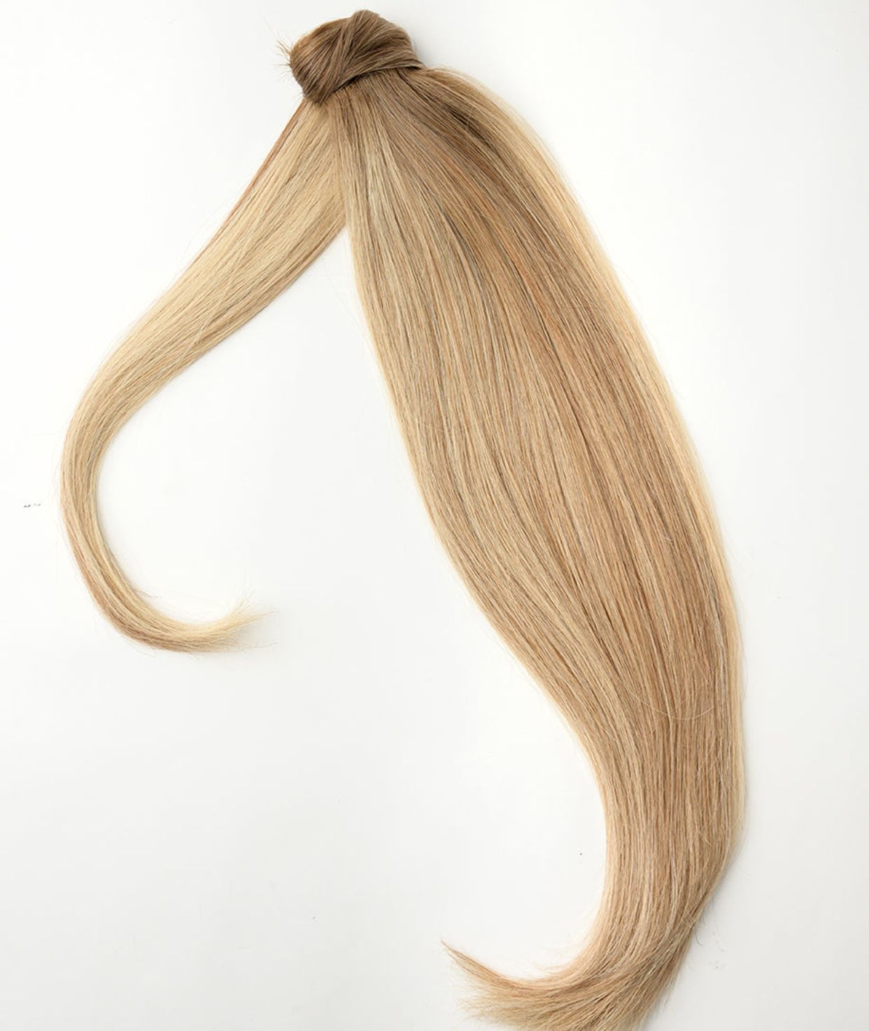 #Iced Coffee Balayage Ponytail Extensions