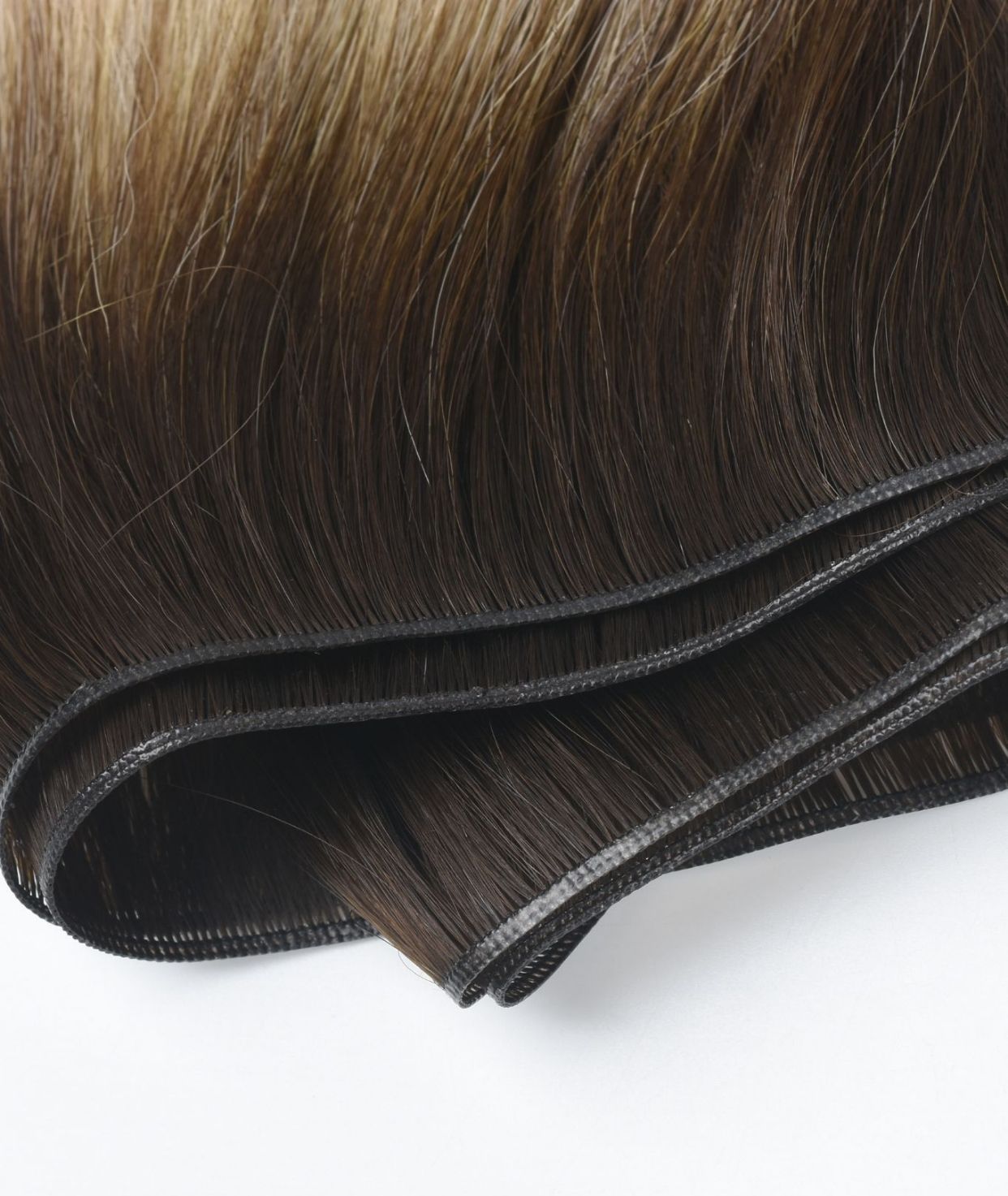 #Iced Coffee Balayage Genius Weft Extensions