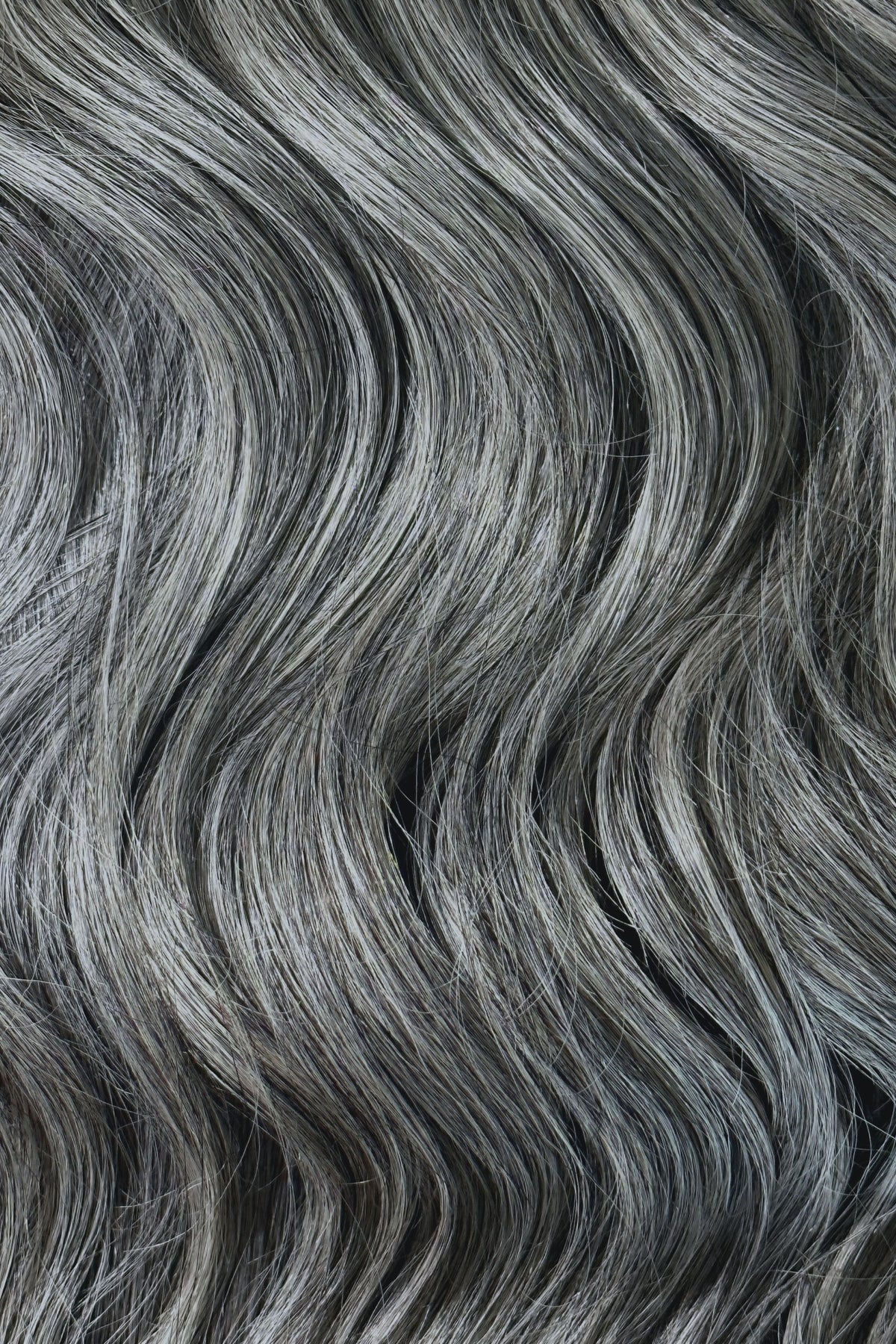 #Light Gray Flat Tip Extensions