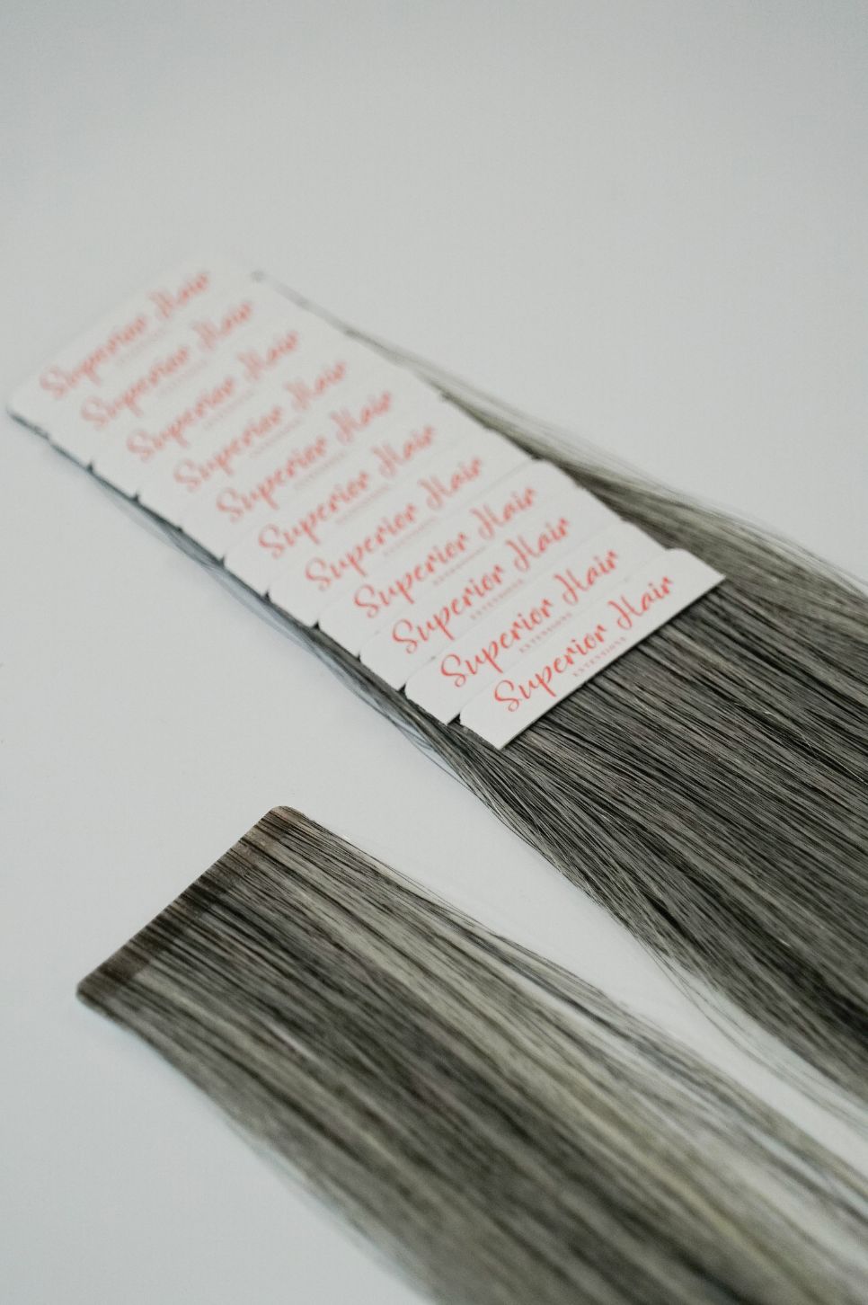 #Light Gray Seamless Tape In Extensions