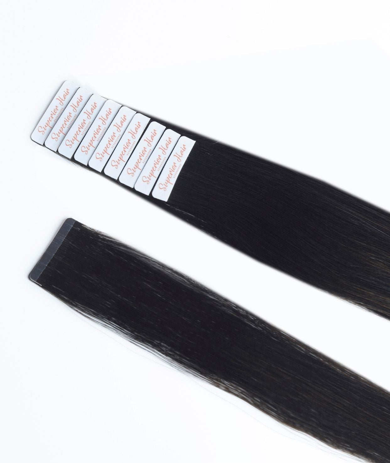 #Off Black Balayage Seamless Tape In Hair Extensions