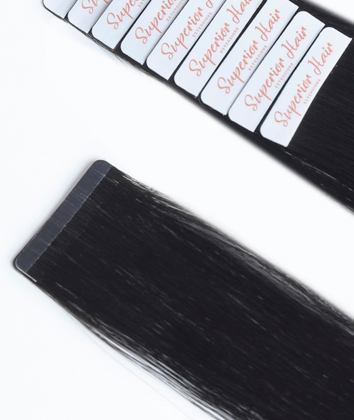 #Off Black Balayage Seamless Tape In Hair Extensions