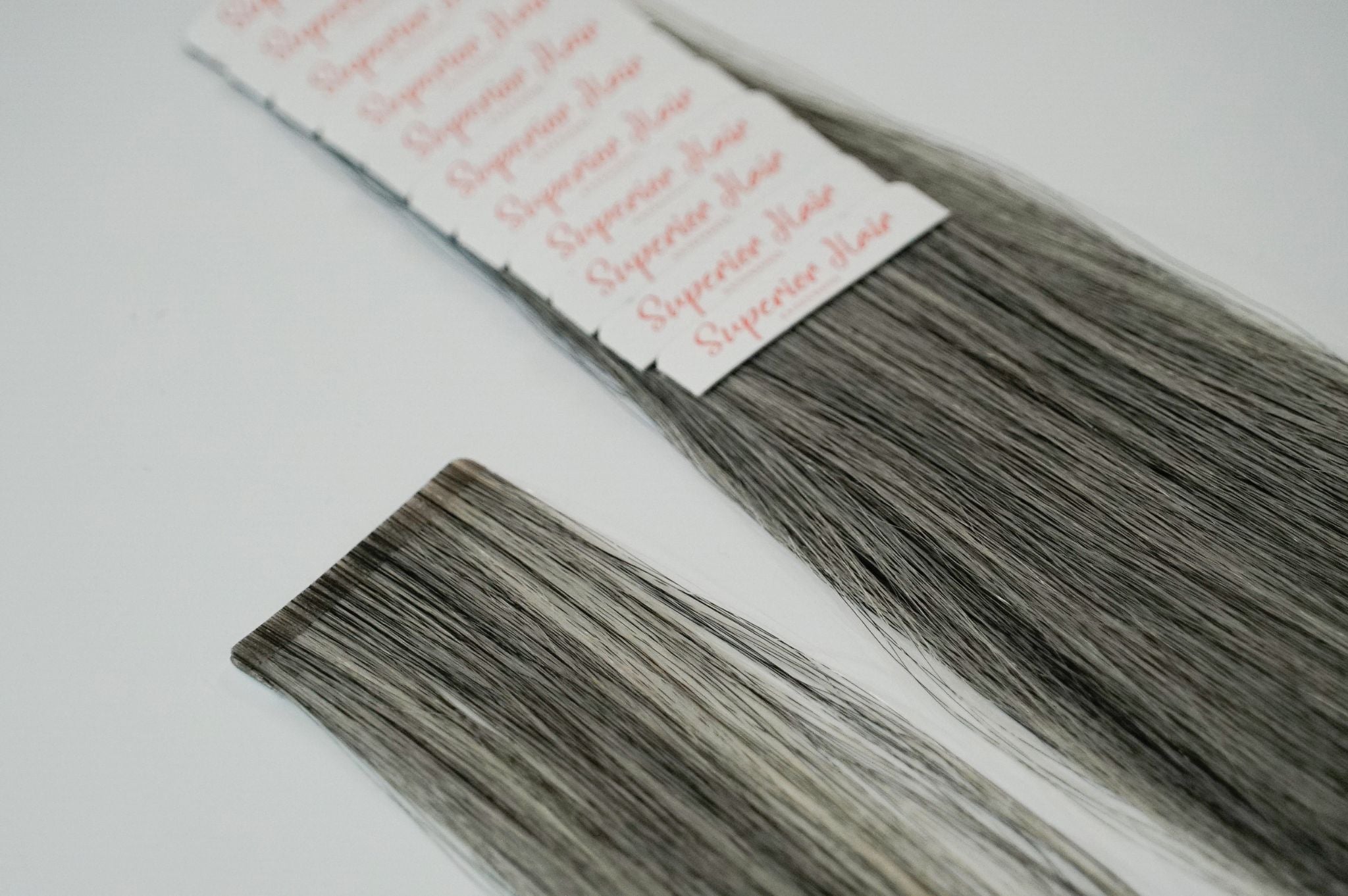 #Light Gray Seamless Tape In Extensions