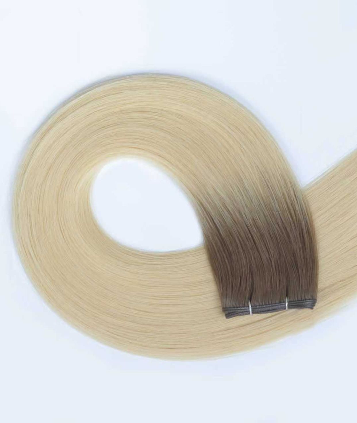 #Rooted Hollywood Blonde Genius Weft Extensions (NEW)