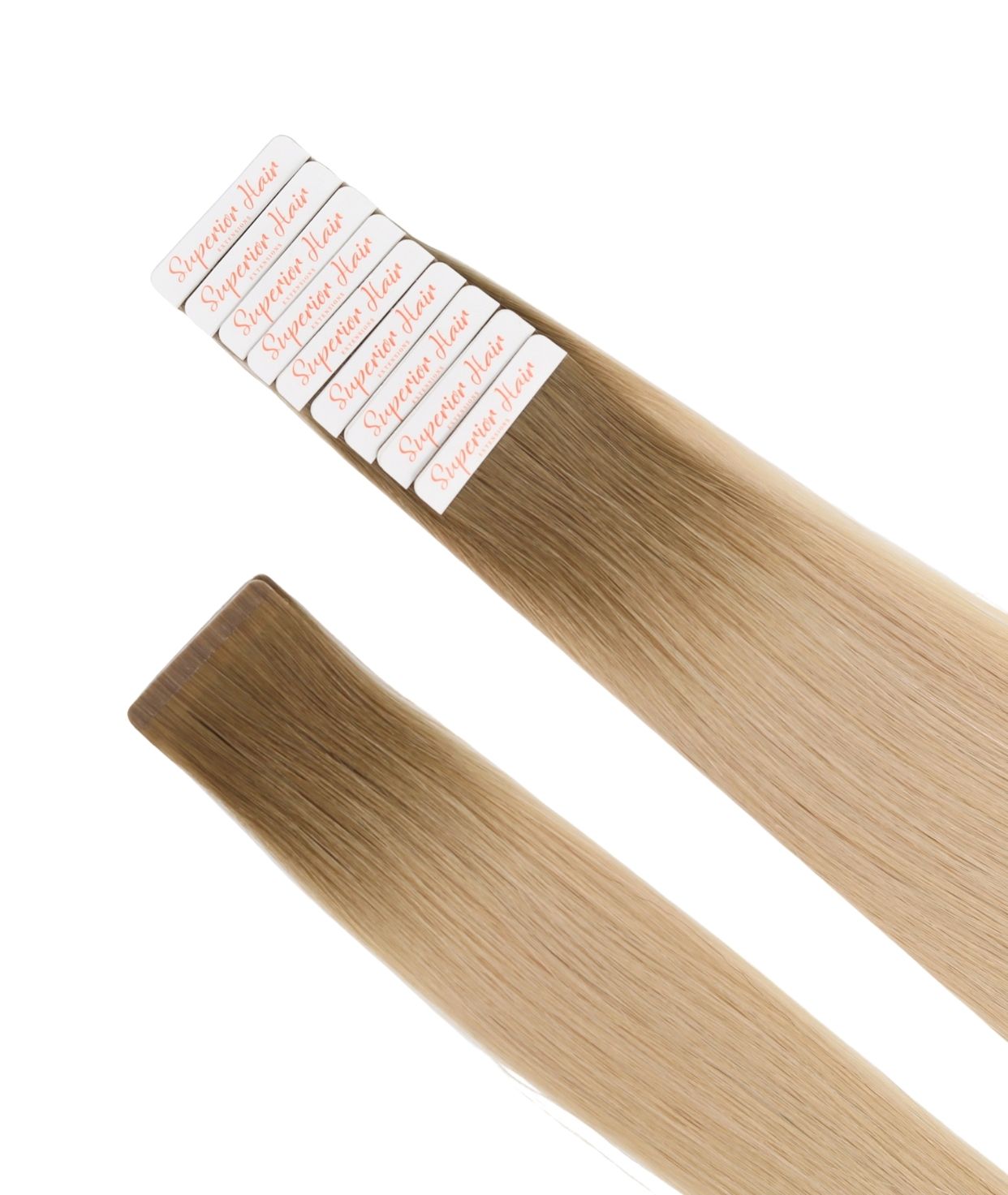 #Rooted The Blonde Seamless Tape In Hair Extensions (NEW)