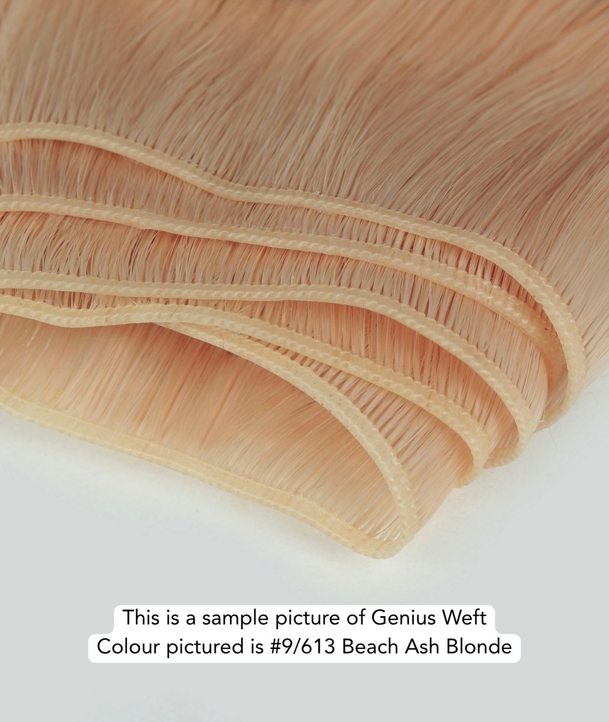 #18 Dark Ash Blonde Genius Weft Extensions