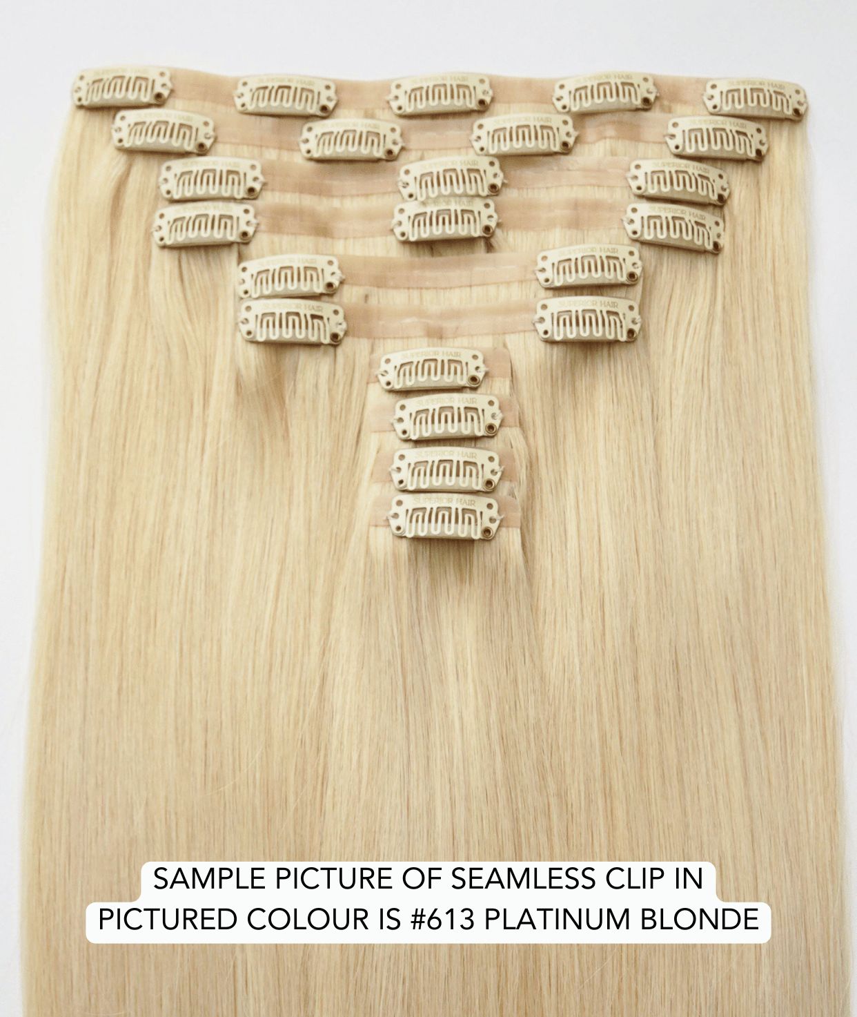 #Smokey Ombre Seamless Clip In Hair Extensions