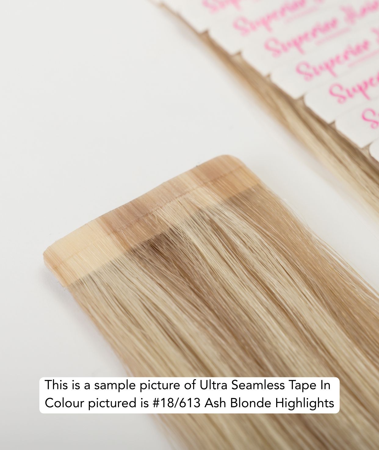 #6R Red Seamless Tape In Extensions