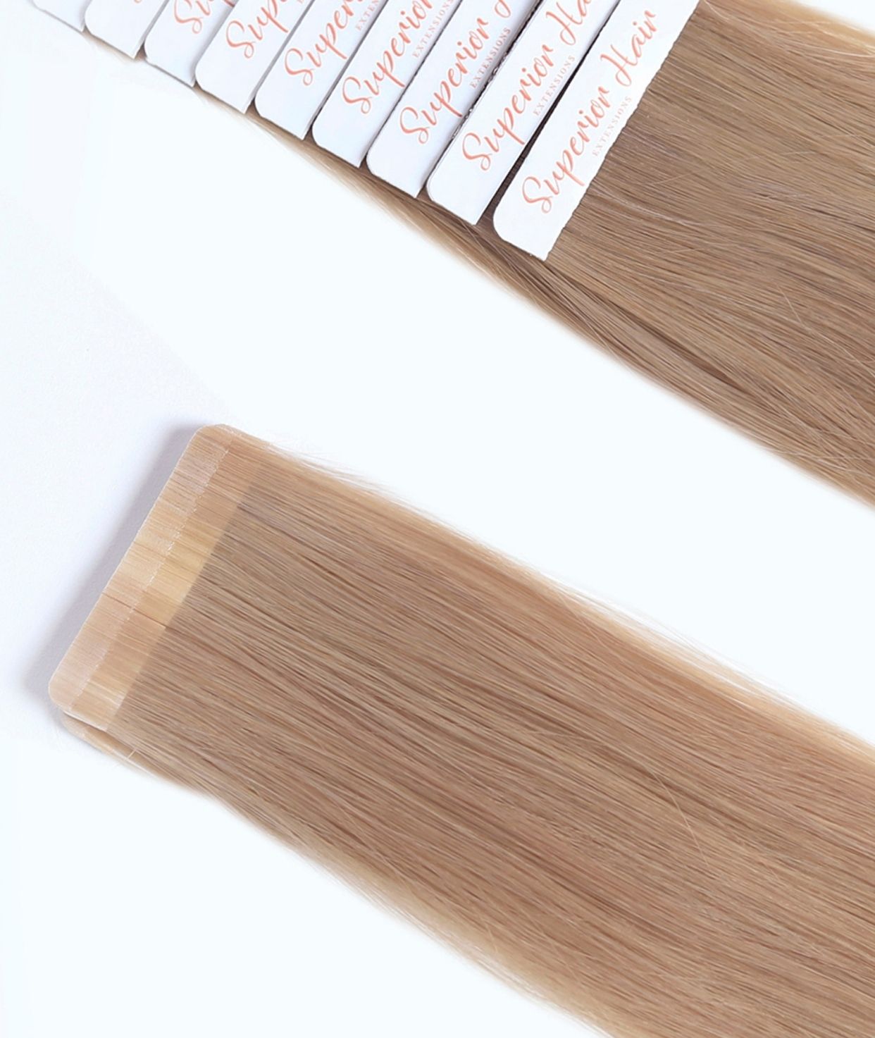 #Sandy Blonde Balayage Seamless Tape In Hair Extensions