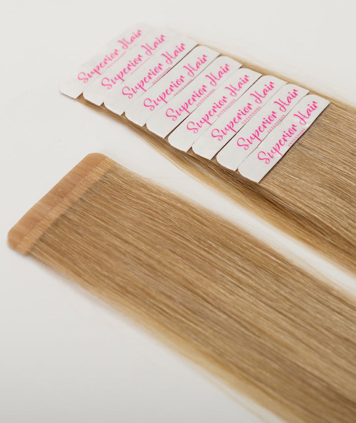 #Sandy Blonde Balayage Seamless Tape In Extensions