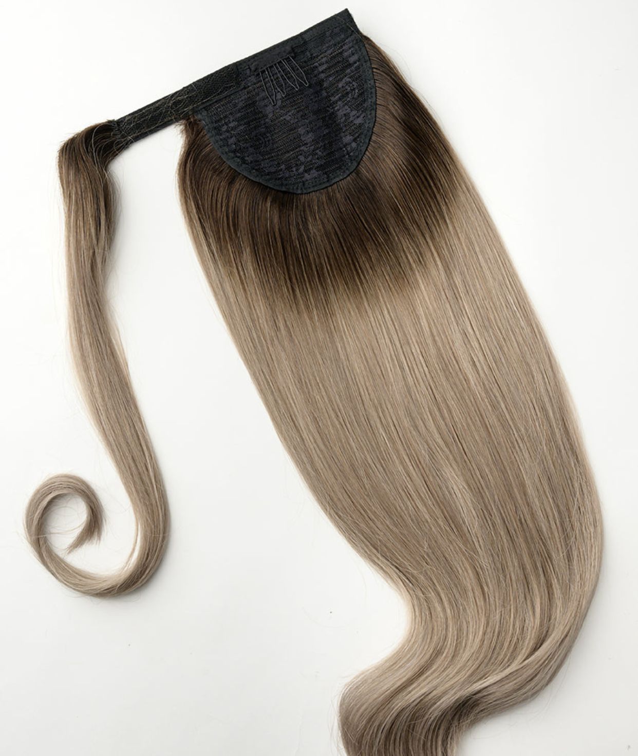 #Smokey Ombre Ponytail Extensions