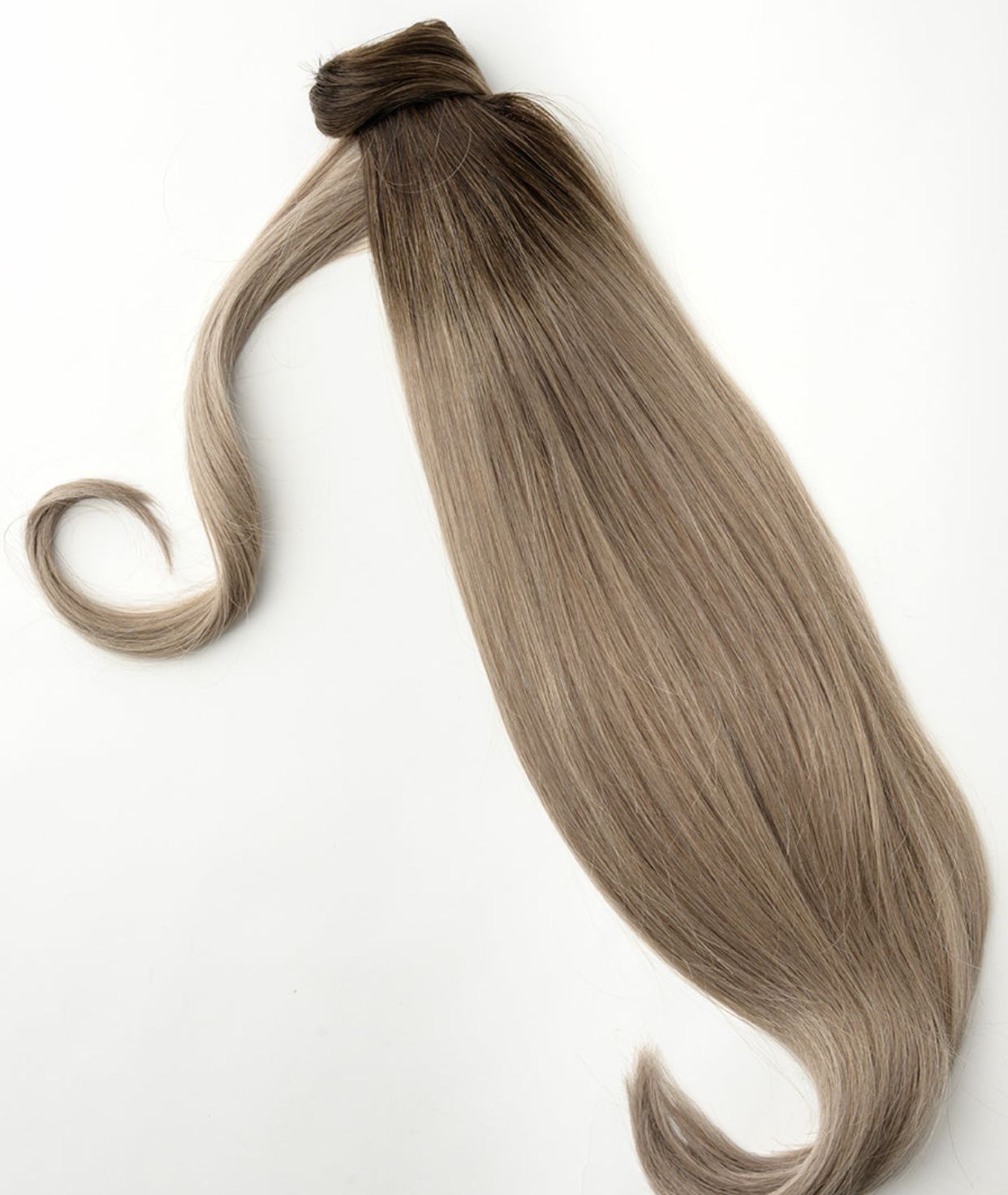 #Smokey Ombre Ponytail Extensions