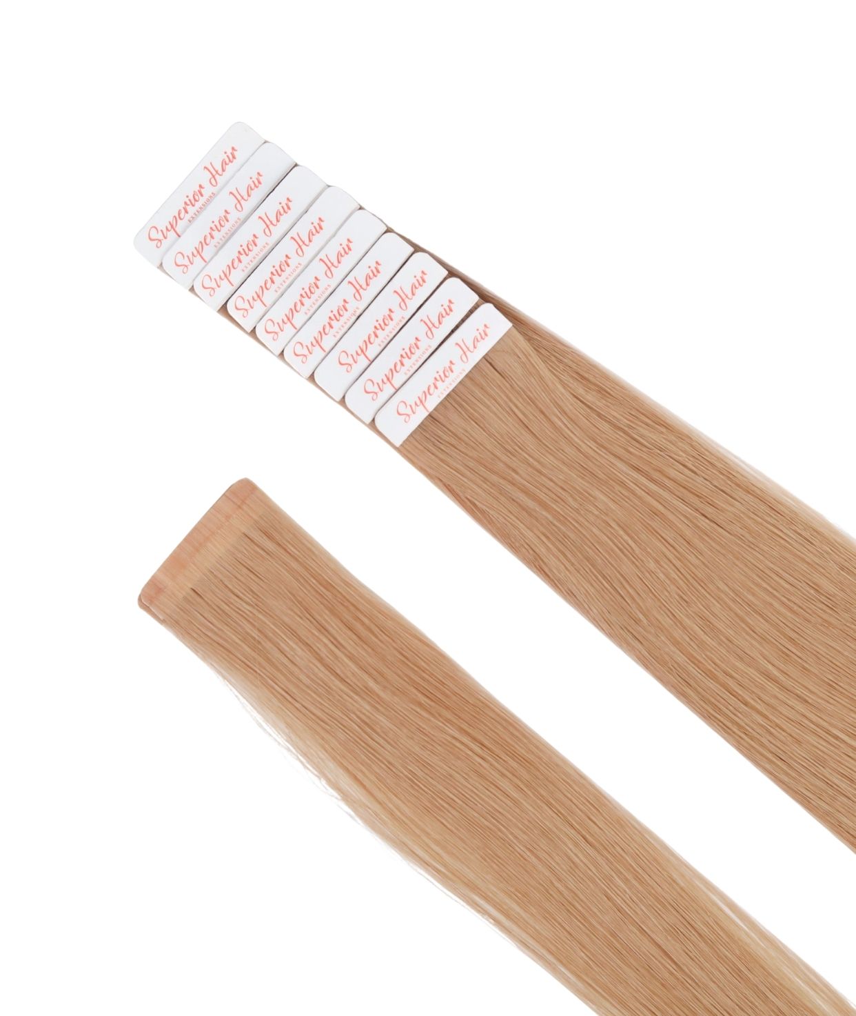 #Sunkissed Blonde Seamless Tape In Hair Extensions (NEW)