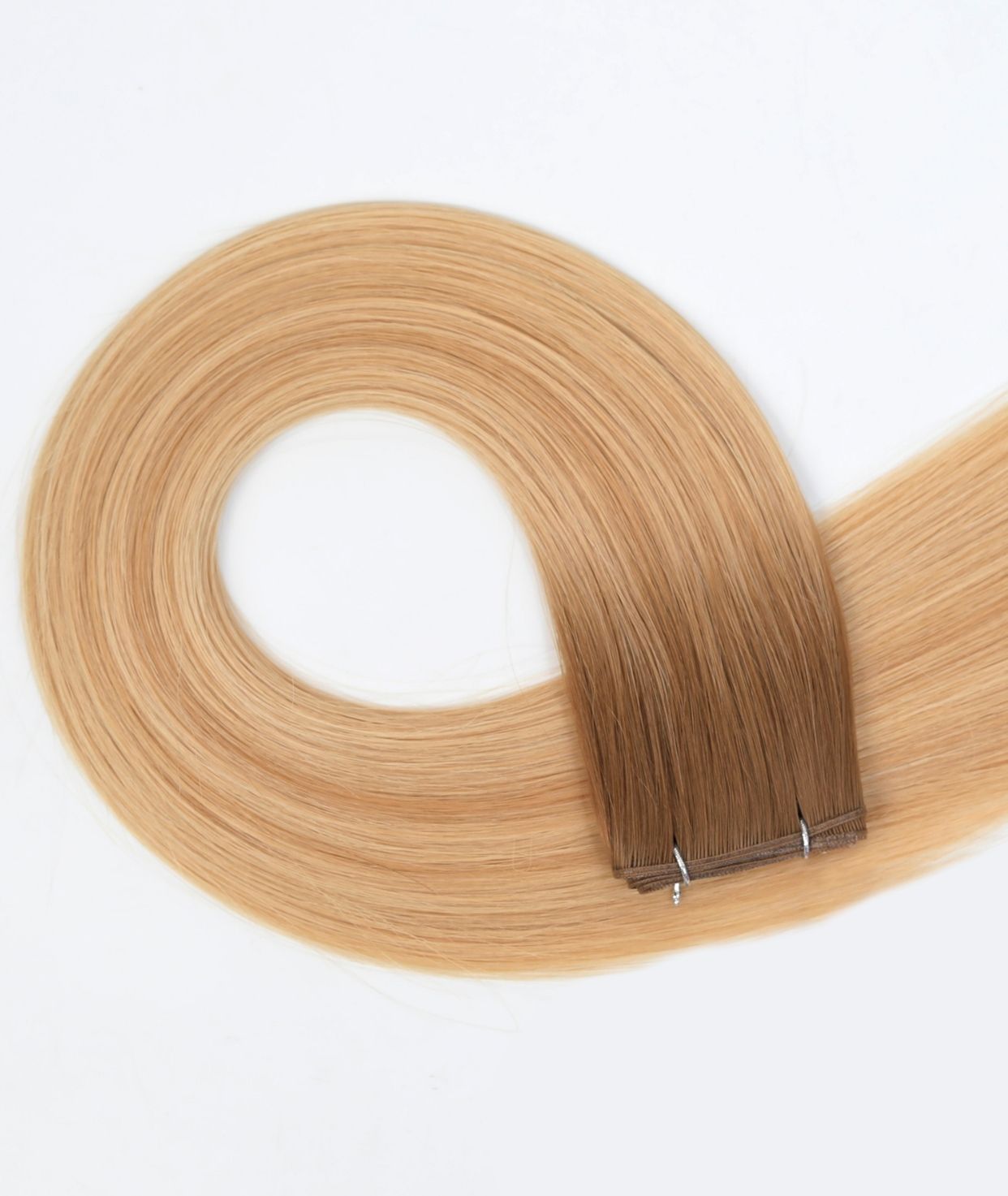 #Toffee Cream Balayage Genius Weft Extensions