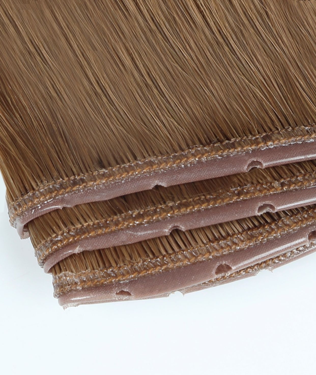 #Toffee Cream Balayage Butterfly Weft Extensions