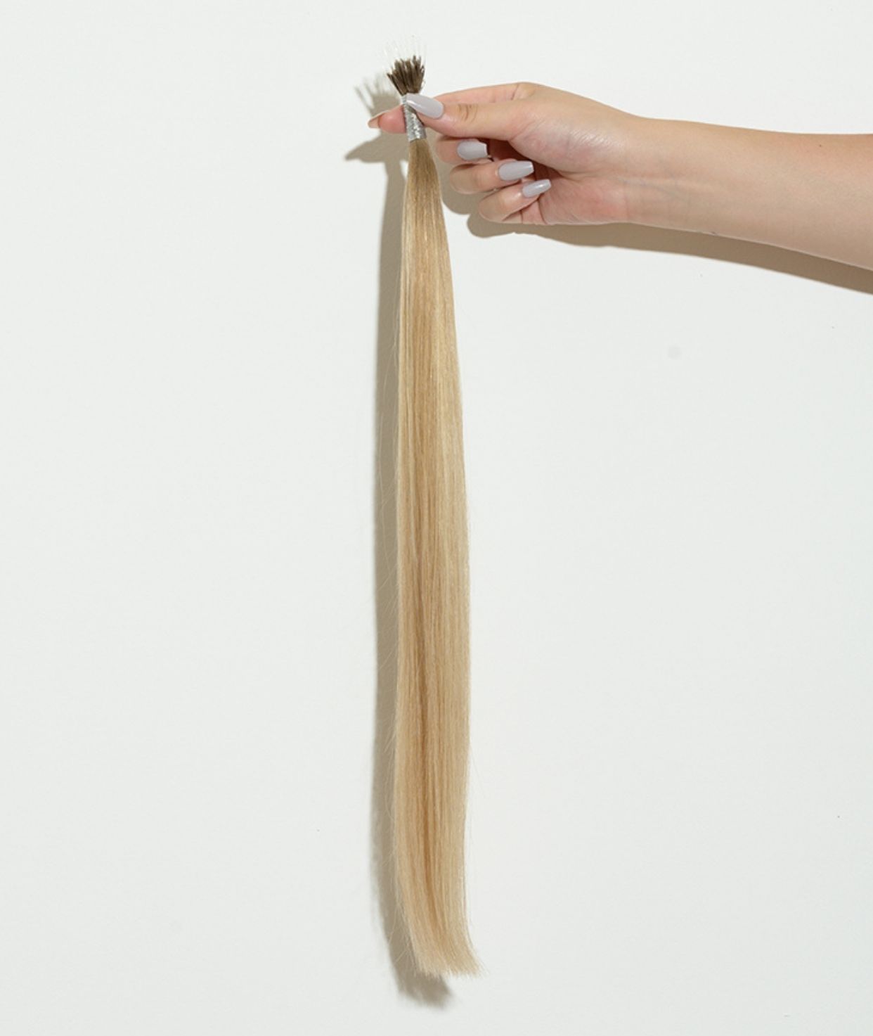 #Toffee Cream Balayage Nano Tip Hair Extensions