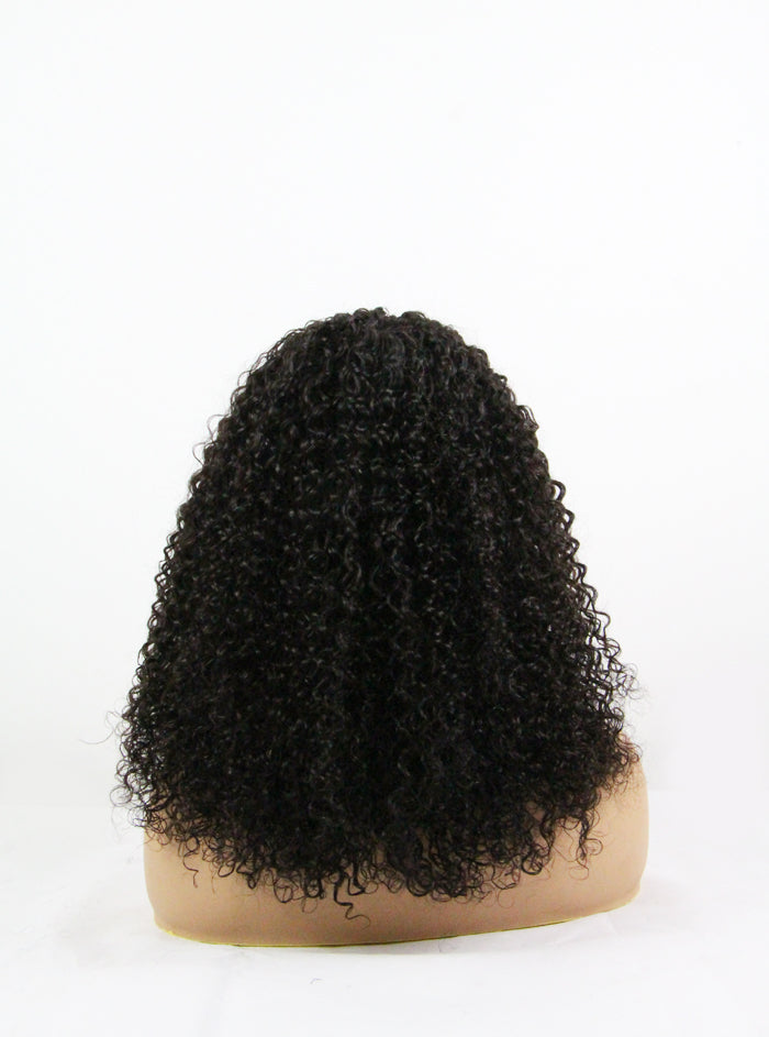 curling u part wig, curling wig human hair