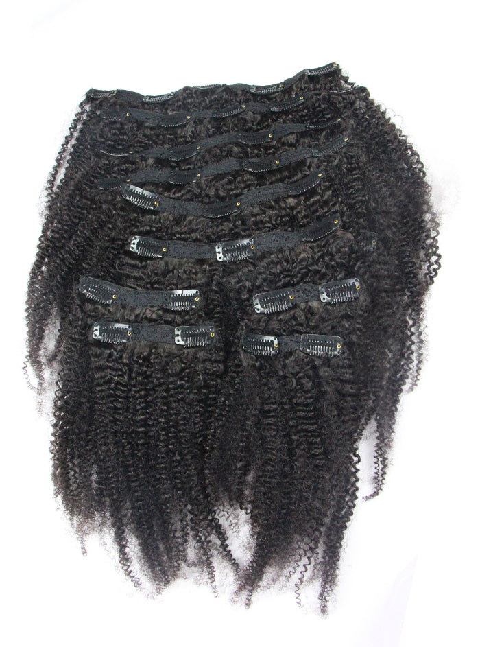 clip in hair extensions ombre, clip in extensions kinky curly
